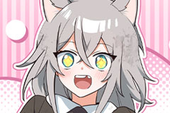 A Cat, Adopted by a Wolf Family?